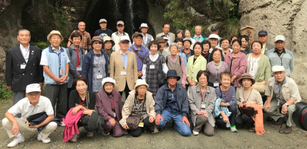 大谷資料館にて、研修会の参加メンバー