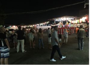 甲和祭　夜景