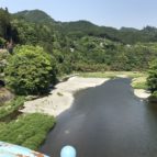 軍畑南大橋より下流を眺める