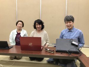 パソコンクラブの3人娘